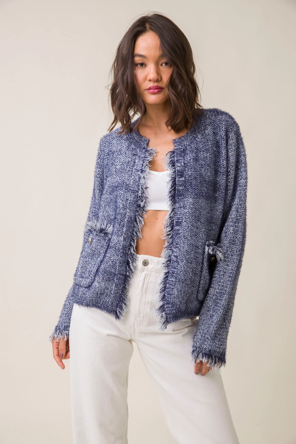 BONNY FRINGE CARDIGAN