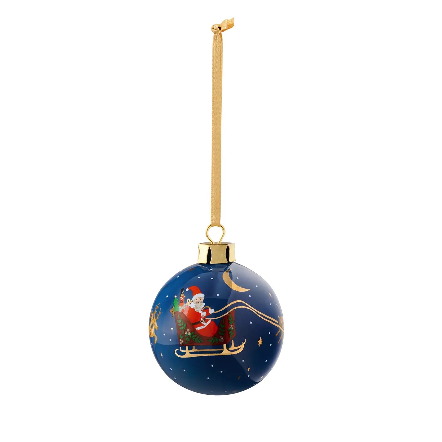 CHRISTMAS DELIVERY PORCELAIN ORNAMENT