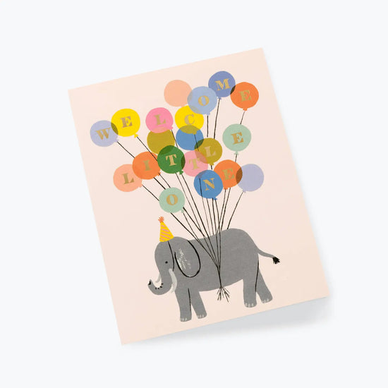 WELCOME ELEPHANT CARD