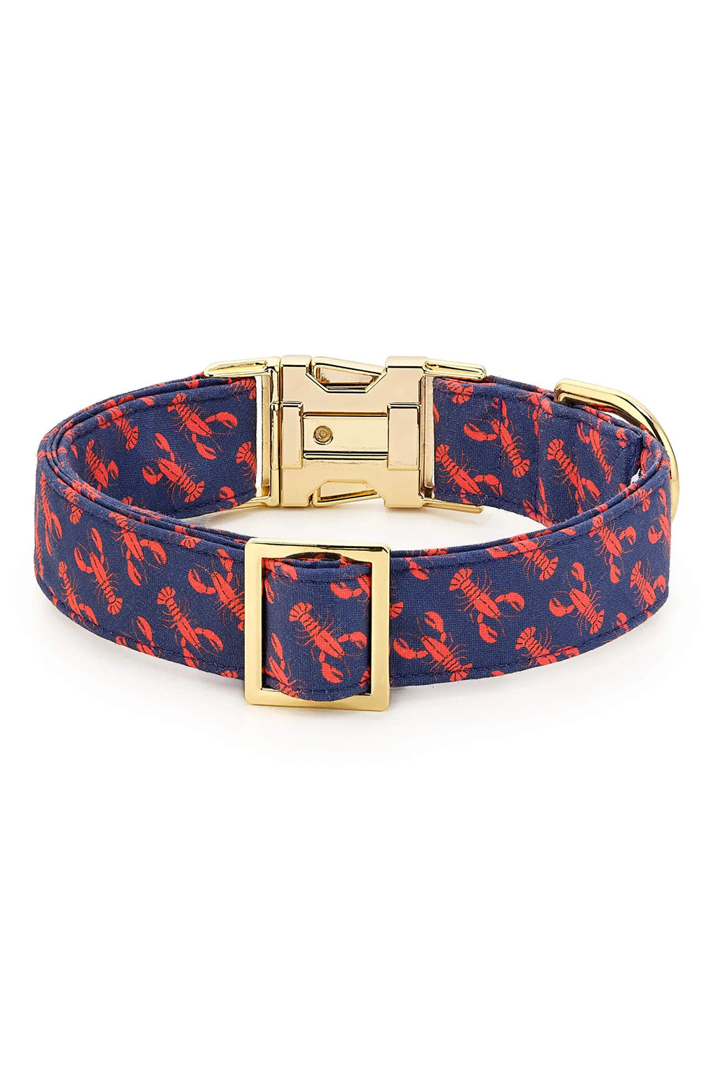 CATCH OF THE DAY NAVY DOG COLLAR