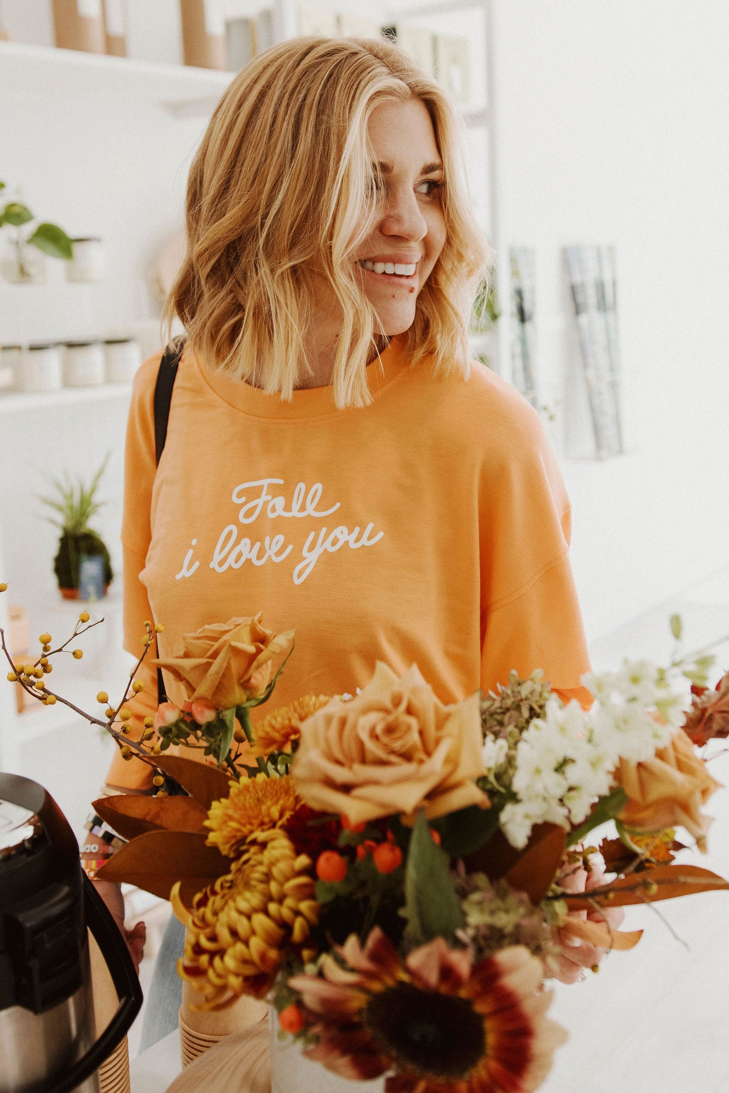 Load image into Gallery viewer, FALL I LOVE YOU FRENCH TERRY LONG SLEEVE

