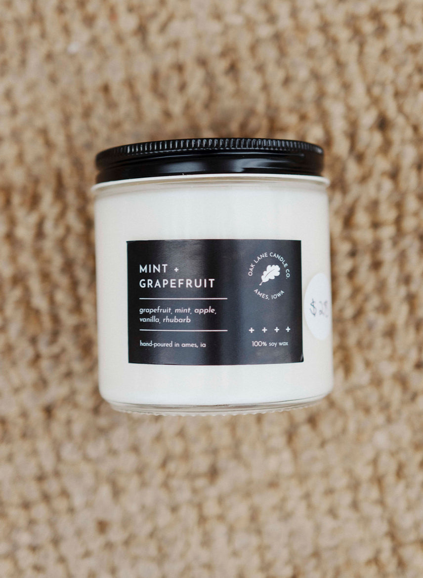 MINT AND GRAPEFRUIT CANDLE