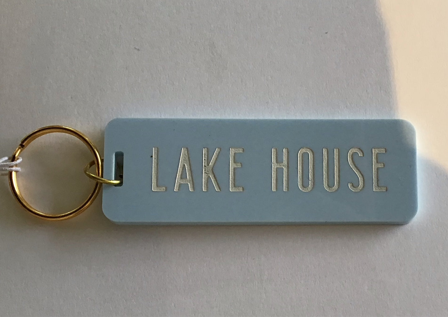 Lake house keychain