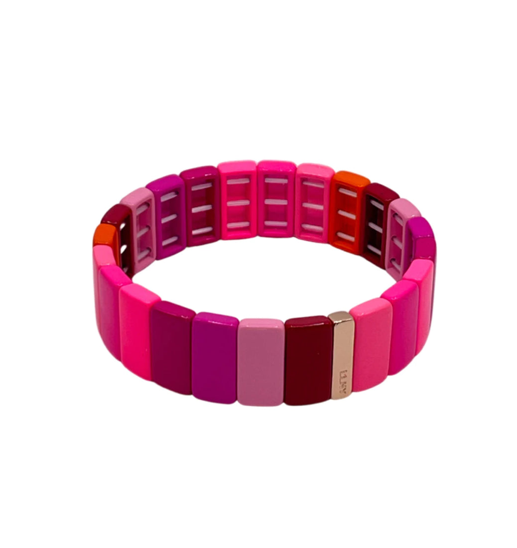 Load image into Gallery viewer, THICK PINK POWER BRACELET
