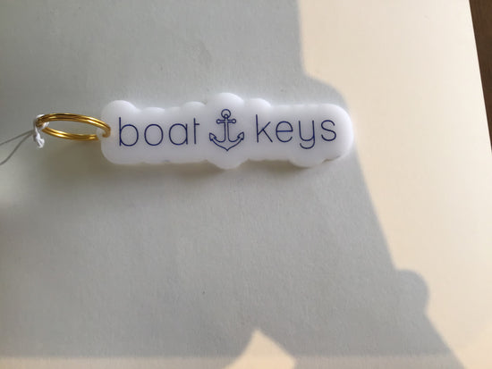 Load image into Gallery viewer, Boat keys keychain
