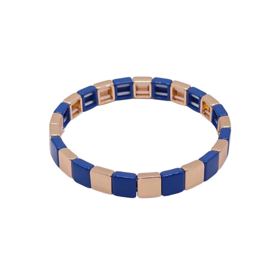 Load image into Gallery viewer, CLOUD CHECKERED SINGLE BRACELET
