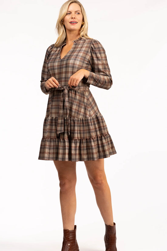 The Rosemary Dress Professors Plaid