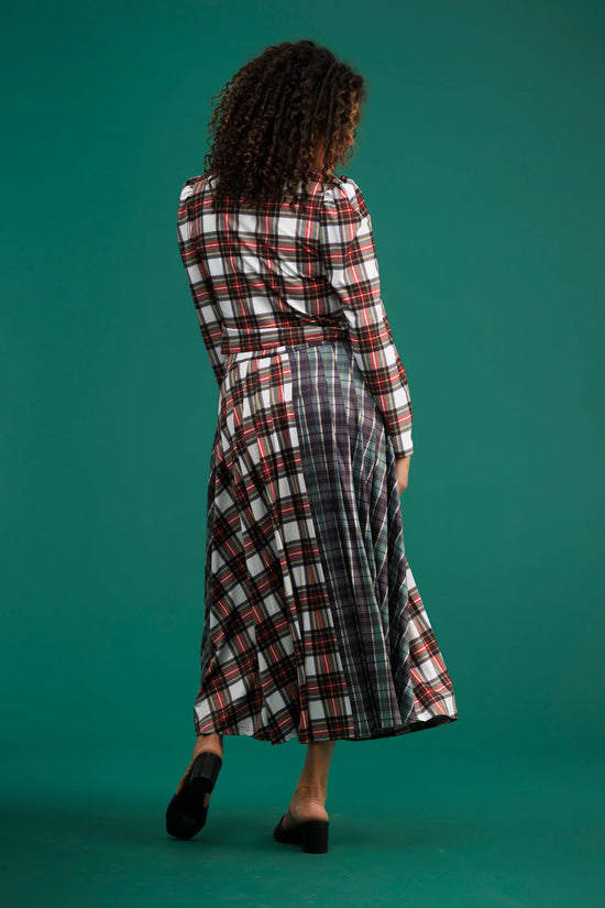 The Lennox Skirt Galway Plaid