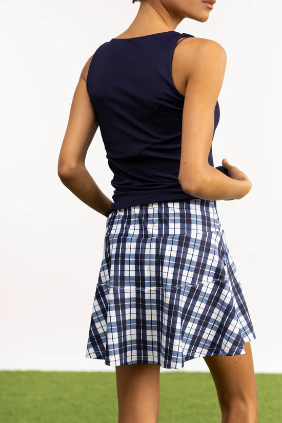 The Reese Skort Mariners Plaid