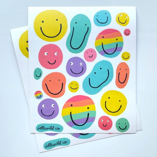 SMILEY STICKER SHEETS